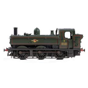 Graham Farish 371-987B N Gauge GW 64XX Pannier Tank 6416 BR Lined Green Late Crest Weathered