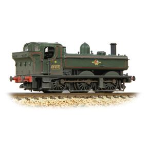 Graham Farish 371-987B N Gauge GW 64XX Pannier Tank 6416 BR Lined Green Late Crest Weathered