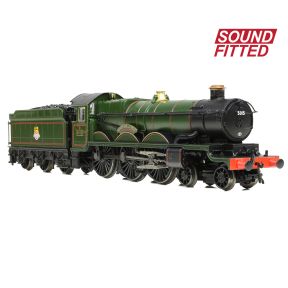 Graham Farish 372-031ASF N Gauge GW Castle 4-6-0 5015 'Kingswear Castle' BR Green Early Crest DCC Sound Fitted