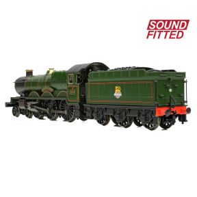 Graham Farish 372-031ASF N Gauge GW Castle 4-6-0 5015 'Kingswear Castle' BR Green Early Crest DCC Sound Fitted