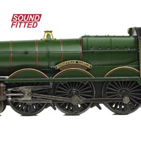 Graham Farish 372-031ASF N Gauge GW Castle 4-6-0 5015 'Kingswear Castle' BR Green Early Crest DCC Sound Fitted