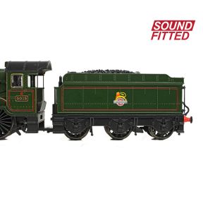 Graham Farish 372-031ASF N Gauge GW Castle 4-6-0 5015 'Kingswear Castle' BR Green Early Crest DCC Sound Fitted