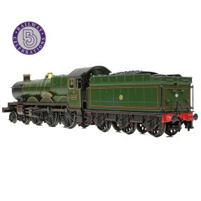 Graham Farish 372-035 N Gauge GW Castle 4-6-0 4082 'Windsor Castle' GW Green Shirtbutton