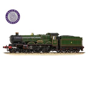 Graham Farish 372-035 N Gauge GW Castle 4-6-0 4082 'Windsor Castle' GW Green Shirtbutton