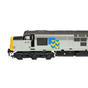 Graham Farish 372-111SF N Gauge Class 37/7 37714 BR Railfreight Metals Sector DCC Sound Fitted