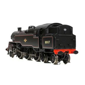 Graham Farish 372-536A N Gauge BR Standard 4MT Tank 80117 BR Lined Black Late Crest