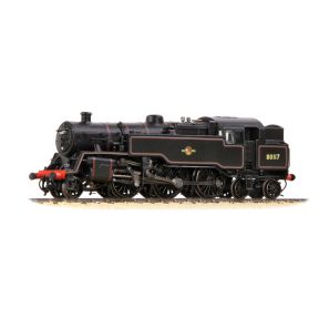Graham Farish 372-536A N Gauge BR Standard 4MT Tank 80117 BR Lined Black Late Crest