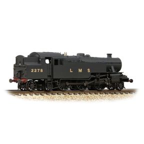Graham Farish 372-754 N Gauge LMS Fairburn Tank 2278 LMS Black Revised Weathered