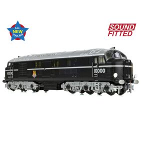 Graham Farish 372-912SF N Gauge LMS 10000 BR Black Early Emblem DCC Sound Fitted