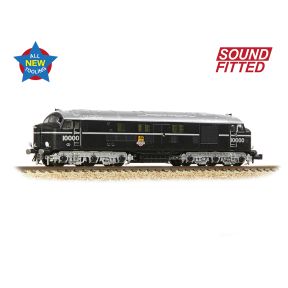 Graham Farish 372-912SF N Gauge LMS 10000 BR Black Early Emblem DCC Sound Fitted