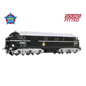 Graham Farish 372-913SF N Gauge LMS 10001 BR Black Early Emblem DCC Sound Fitted