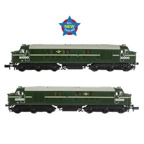 Graham Farish 372-914 N Gauge LMS 10000 BR Green Late Crest