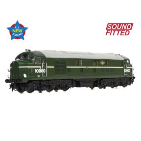 Graham Farish 372-914SF N Gauge LMS 10000 BR Green Late Crest DCC Sound Fitted