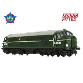 Graham Farish 372-914SF N Gauge LMS 10000 BR Green Late Crest DCC Sound Fitted