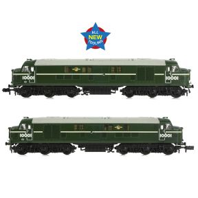 Graham Farish 372-915 N Gauge LMS 10001 BR Green Late Crest