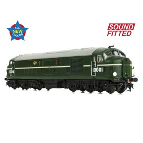 Graham Farish 372-915SF N Gauge LMS 10001 BR Green Late Crest DCC Sound Fitted