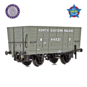 Graham Farish 373-375 N Gauge NER P7 Coal Hopper North Eastern Railway Grey ND