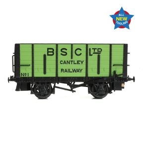 Graham Farish 373-379 N Gauge LNER D12 Coal Hopper BSC Ltd Green