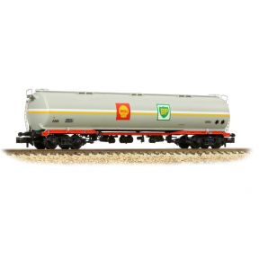 Graham Farish 373-564 N Gauge BR 102 Ton TEA Bogie Tank Wagon Shell/BP Grey 2252