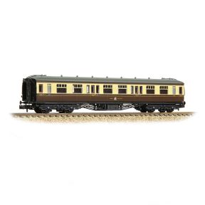 Graham Farish 374-536A N Gauge GW Hawksworth Third Corridor Coach GW Chocolate And Cream 859