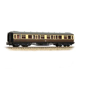 Graham Farish 374-536B N Gauge GW Hawksworth Third Corridor Coach GW Chocolate And Cream 855