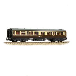 Graham Farish 374-561B N Gauge GW Hawksworth Composite Corridor Coach GW Chocolate And Cream 7257