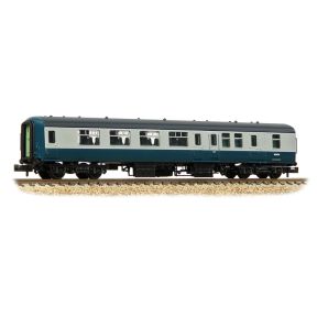 Graham Farish 374-680C N Gauge BR MK2A BSO Brake Second Open BR Blue And Grey