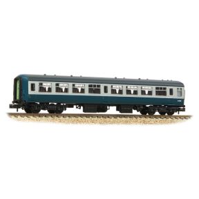 Graham Farish 374-710C N Gauge BR MK2A TSO Tourist Second Open BR Blue And Grey