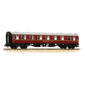 Graham Farish 374-808A N Gauge BR Mk1 RFO Restaurant First Open Coach BR Maroon E2