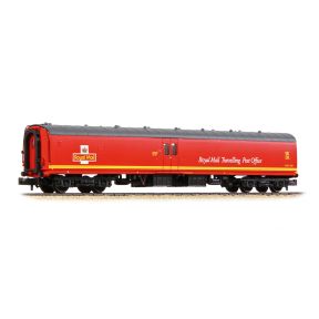 Graham Farish 374-900A N Gauge BR Mk1 POS Post Office Sorting Van Royal Mail Travelling Post Office Red 80318