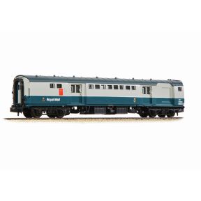 Graham Farish 374-902B N Gauge BR Mk1 POS Post Office Sorting Van BR Blue & Grey Royal Mail E80303