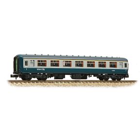 Graham Farish 374-953 N Gauge BR Mk2A FK First Corridor BR Blue And Grey InterCity