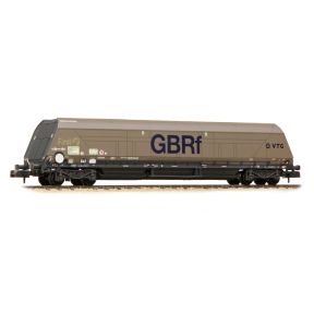 Graham Farish 377-575D N Gauge IIA Bogie Hopper Wagon GBRf Silver 37706955218-2