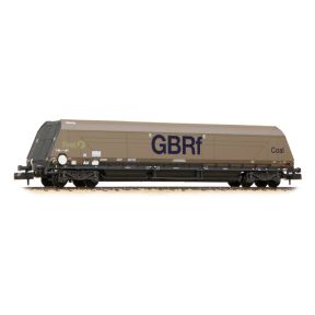 Graham Farish 377-577C N Gauge HYA Bogie Hopper Wagon GBRf Silver Coal 371068