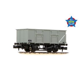 Graham Farish 378-050 N Gauge BR 24.5 Ton Mineral Wagon BR Grey B280037