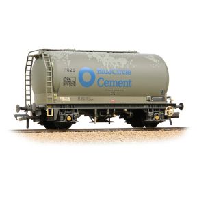 Bachmann 38-650B OO Gauge PCA Metalair Bulk Powder Wagon Blue Circle Cement Grey Weathered