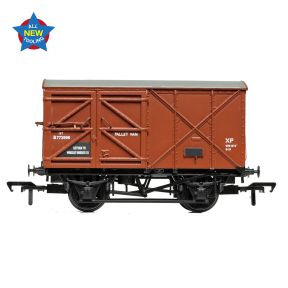 Bachmann 38-950A OO Gauge BR 12 Ton Palvan Pallet Van BR Bauxite Early B772996