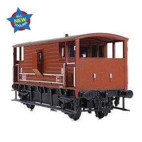 Bachmann 38-978 OO Gauge LMS 20 Ton Brake Van Late BR Bauxite