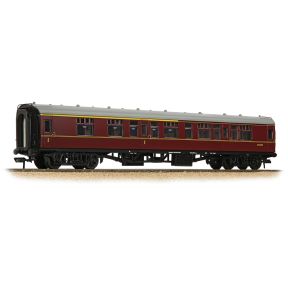 Bachmann 39-126H OO Gauge BR Mk1 CK Composite Corridor Coach BR Maroon SC16192