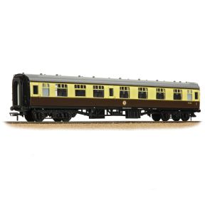 Bachmann 39-129D OO Gauge BR Mk1 CK Composite Corridor Coach BR (WR) Chocolate And Cream W15801