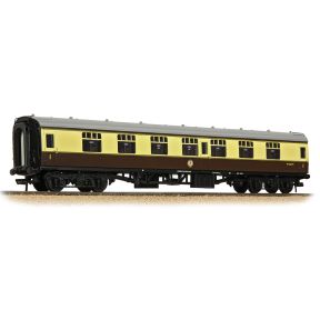 Bachmann 39-154D OO Gauge BR Mk1 FK First Corridor Coach BR (WR) Chocolate And Cream W13079