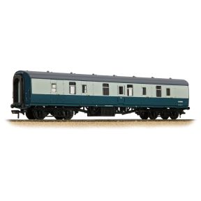 Bachmann 39-175G OO Gauge BR Mk1 NDV (Ex-BG) Brake Gangwayed Coach BR Blue And Grey M80693