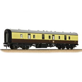 Bachmann 39-179C OO Gauge BR Mk1 BG Brake Gangwayed Coach BR (WR) Chocolate And Cream W81242