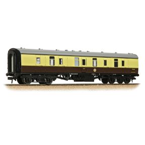 Bachmann 39-179C OO Gauge BR Mk1 BG Brake Gangwayed Coach BR (WR) Chocolate And Cream W81242