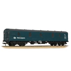 Bachmann 39-272D OO Gauge BR Mk1 NLV (Ex-GUV) General Utility Van BR Blue Newspapers W86719