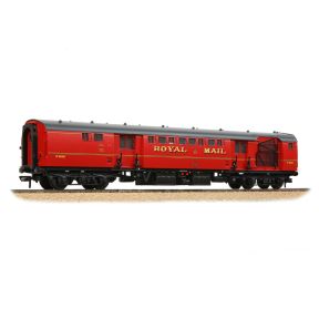 Bachmann 39-421D OO Gauge BR Mk1 POS Post Office Sorting Van Post Office Red with Net