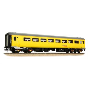 Bachmann 39-682A OO Gauge BR Mk2F ex-TSO Staff Coach Network Rail Yellow 6117
