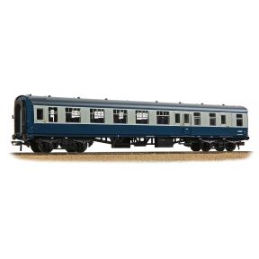 Bachmann 39-803 OO Gauge BR MK1 BSO Brake Second Open Coach BR Blue And Grey