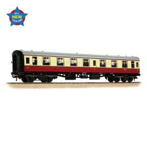 Bachmann 39-825A OO Gauge BR MK1 FO First Open BR Crimson & Cream M3043