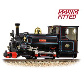 Bachmann 391-126SF OO-9 Main Line Hunslet 0-4-0ST 'Charles' Penrhyn Quarry Lined Black Late DCC Sound Fitted